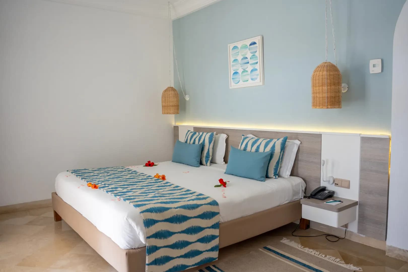 Double standard vue jardin